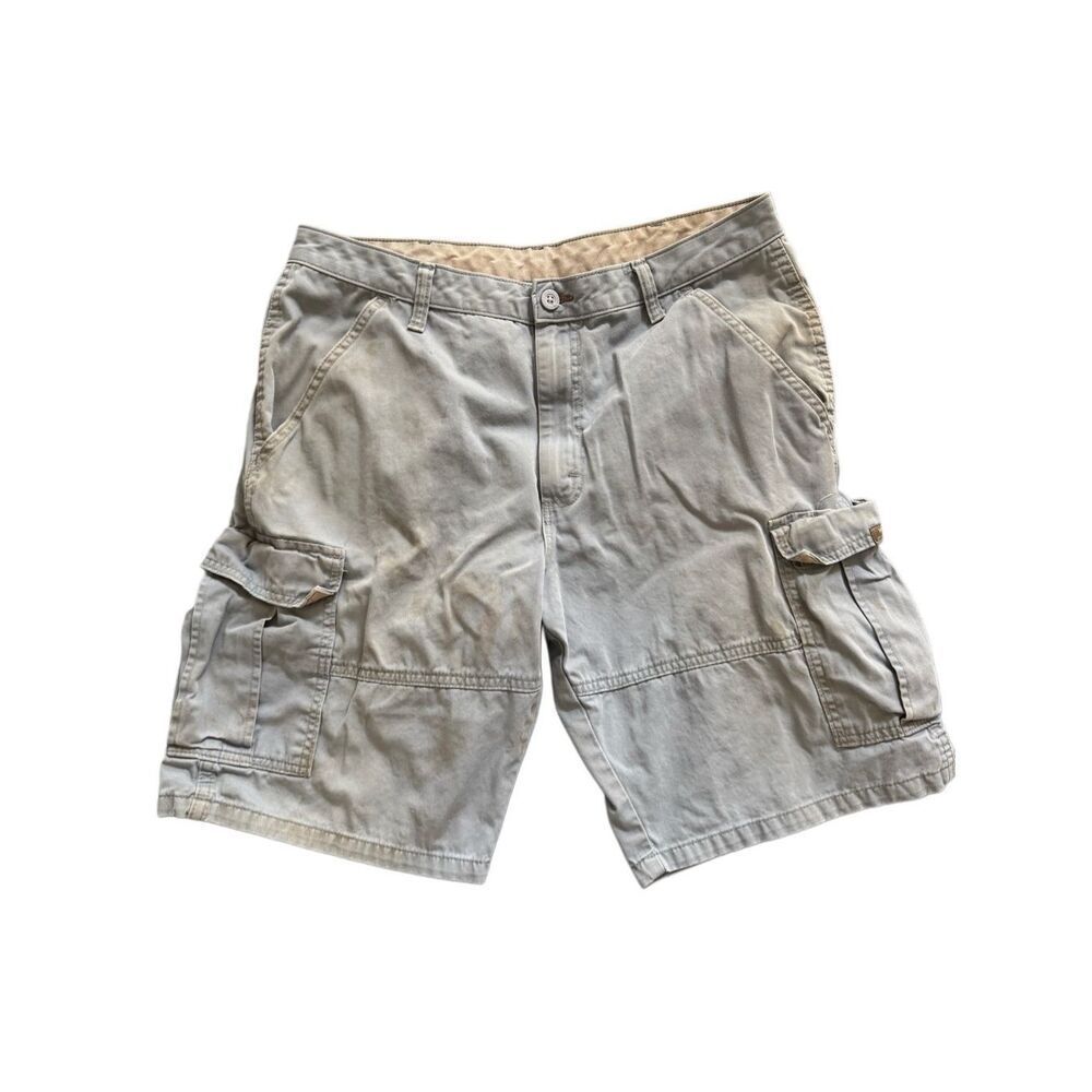 Wrangler shorts blue cargo cotton men’s 36